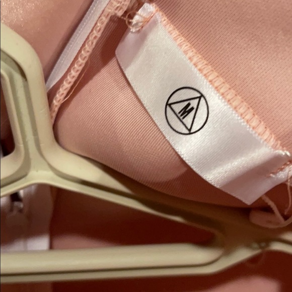 NEW Pink Turtleneck Flare Dress - Picture 4 of 5